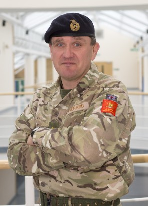 Commander Land Forces (CLF) Lieutenant General Everard. 