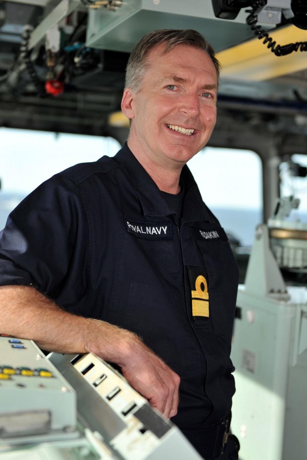 Rear Admiral Tony Radakin Commander UK Maritime Forces