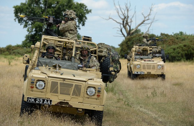 A,B,C and D Squadrons of The Royal Yeomanry on exercise at Stanford Training Area (STANTA)