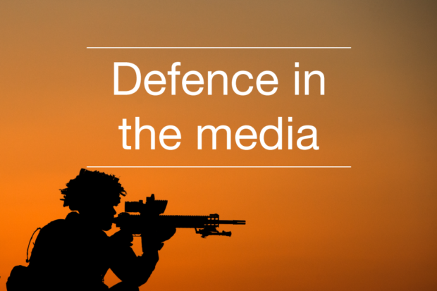 Defence in the media cover