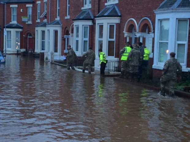 Army personnel have assisted the flooding response operation in Carlisle and elsewhere