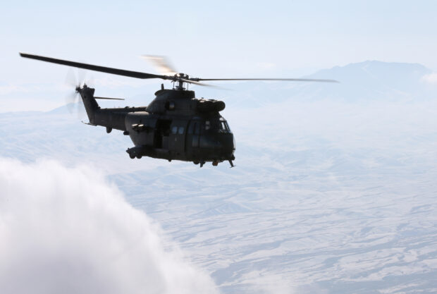 Based in Kabul, Afghanistan, 33 Squadron Puma detachment are employed on Operation TORAL. The detachment is responsible for moving personnel between areas around Kabul and to military bases further afield. On 12th January 2016 the Squadron was again busy moving British and Coalition personnel between military establishments in and around Kabul. The Puma detachment are usually based out of Royal Air Force Benson, Oxfordshire. 33 Squadron have been in Afghanistan since early January 2016 and will remain there till the Spring. Photo credit: CPL ALEX SCOTT MEDIA OPERATIONS 