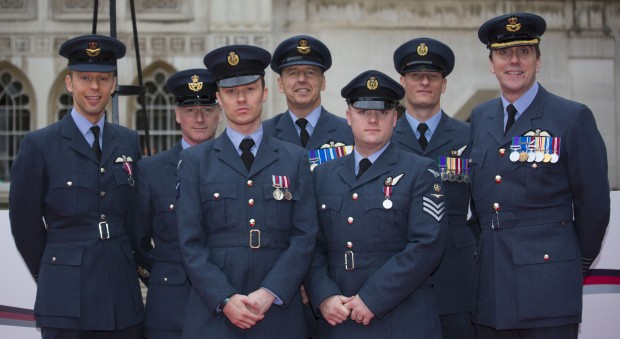 Armed Forces Honoured At The Sun Military Awards - Fri 22 Jan 2016 Royal Air Force personnel from Search and Rescue Forces.