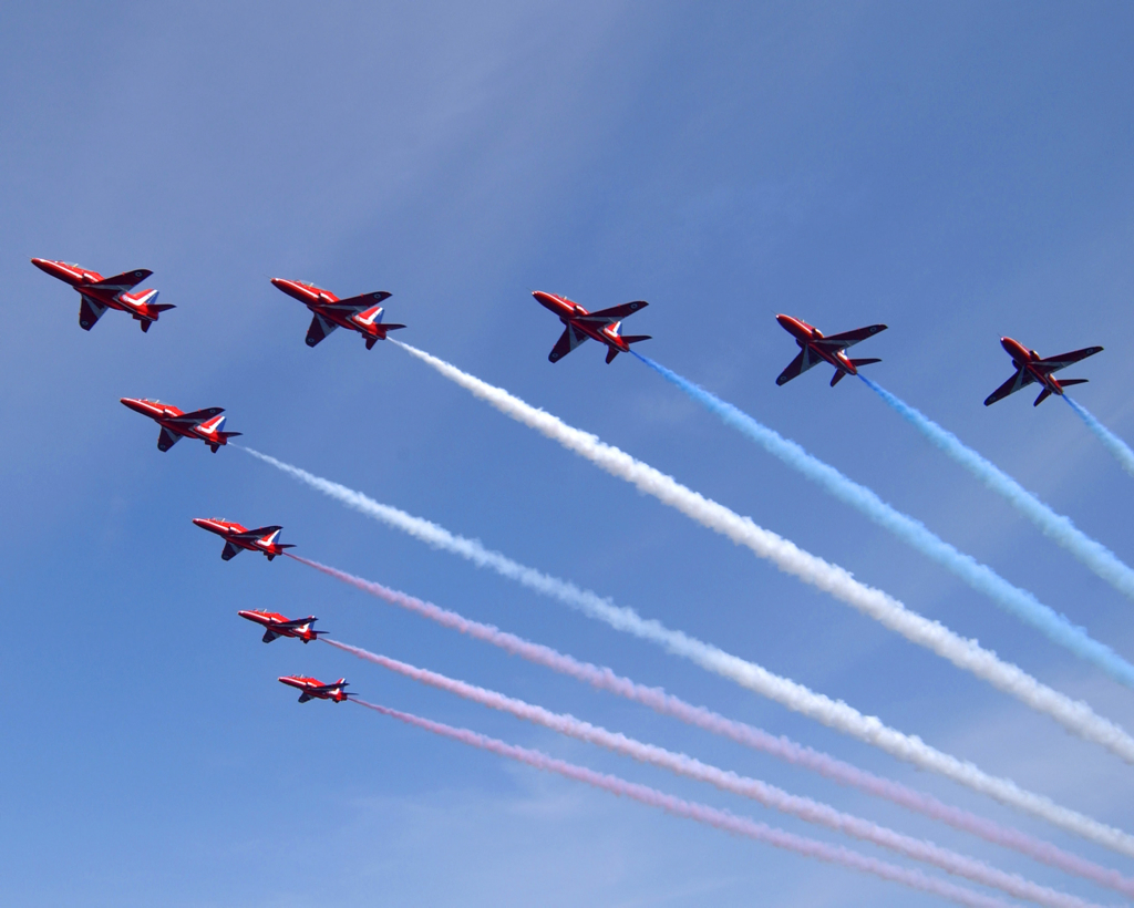 RAF Red Arrows to fly over Pride in London - Defence in the media