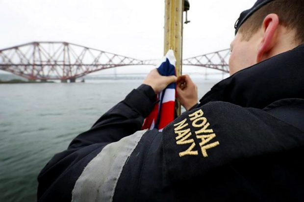 HMS Kent sails for the Firth of Forth before departing for Scapa Flow, where she will provide a 21 Gun Salute for the national commemorative events, watched by HRH The Duke of Edinburgh and senior British and German dignitaries.