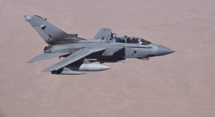 RAF Tornado GR4's over Iraq on an armed reconnaissance mission in support of OP SHADER. Royal Air Force Tornado GR4 aircraft have been in action over Iraq as part of the international coalitions operations to support the democratic Iraqi Government in the fight against ISIL.