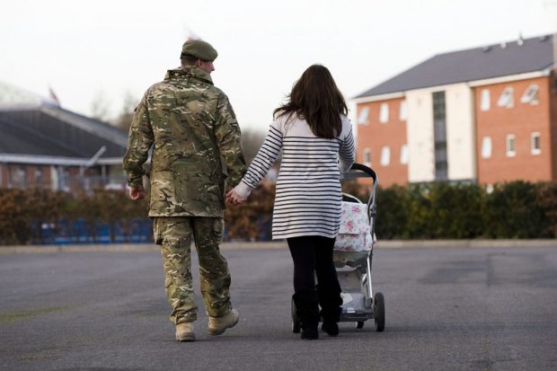 Members of the Armed Forces redeployed within the UK will be able to rent out their homes without facing higher costs or having to change their mortgage. Crown copyright.