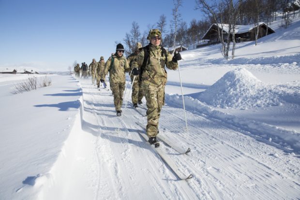 RAF RESERVISTS TRAIN WITH NORWEGIAN FORCES