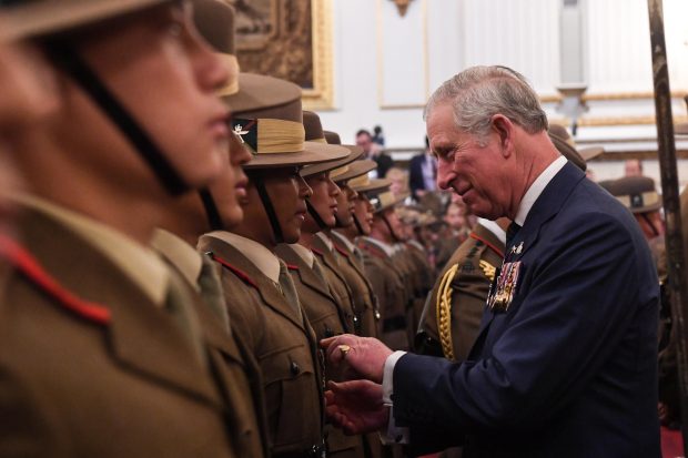 Amid the magnificence and grandeur of Buckingham Palaces ballroom 126 Gurkha soldiers received their Afghanistan Operational Service Medals from Their Royal Highnesses, The Prince of Wales and Prince Harry.