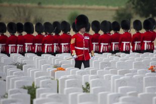 Events were held in Belgium to mark the Centenary anniversary of the beginning of the Third Battle of Ypres – widely known as Passchendaele. Crown Copyright.