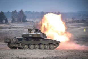 The Queen's Royal Hussars (QRH) make use of Hohne Ranges for intense 3 week Live Fire Exercise.