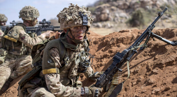 The 1st Battalion The Rifles (1 Rifles), based in Chepstow, South Wales, have deployed to Kenya to conduct Exercise ASKARI STORM to build combat readiness for Operations anywhere on the globe. Crown copyright.