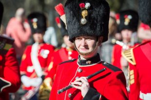 FIFTY YEARS OF THE FUSILIERS MARKED WITH FREEDOM PARADE IN NEWCASTLE The red and white hackles of the Royal Regiment of Fusiliers will march out in style on Saturday to exercise their Freedom of Newcastle, mark St Georges Day and celebrate fifty years since the regiment was formed.