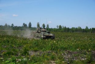 Burma Company of 1 YORKS develop their battle craft skills and learning to operate in the Baltic environment alongside C Squadron The King's Royal Hussars and our Danish and Estonian Allies on Operation Cabrit in Estonia.