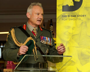 The Vice Chief of the Defence Staff at the D-Day Story Museum