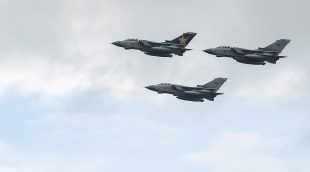 Three Royal Air Force Tornados
