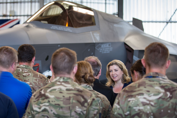 Defence Secretary meets RAF personnel in Akrotiri, Cyprus